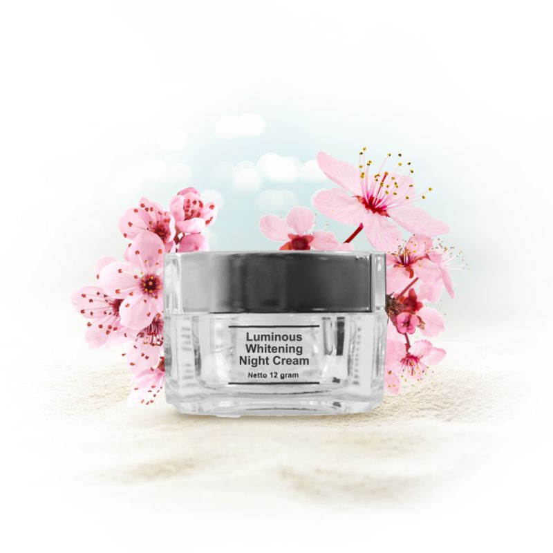 Luminous night cream