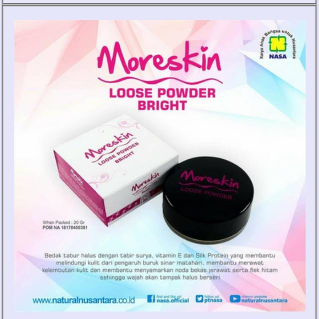 MORESKIN LOOSE POWDER BRIGHT