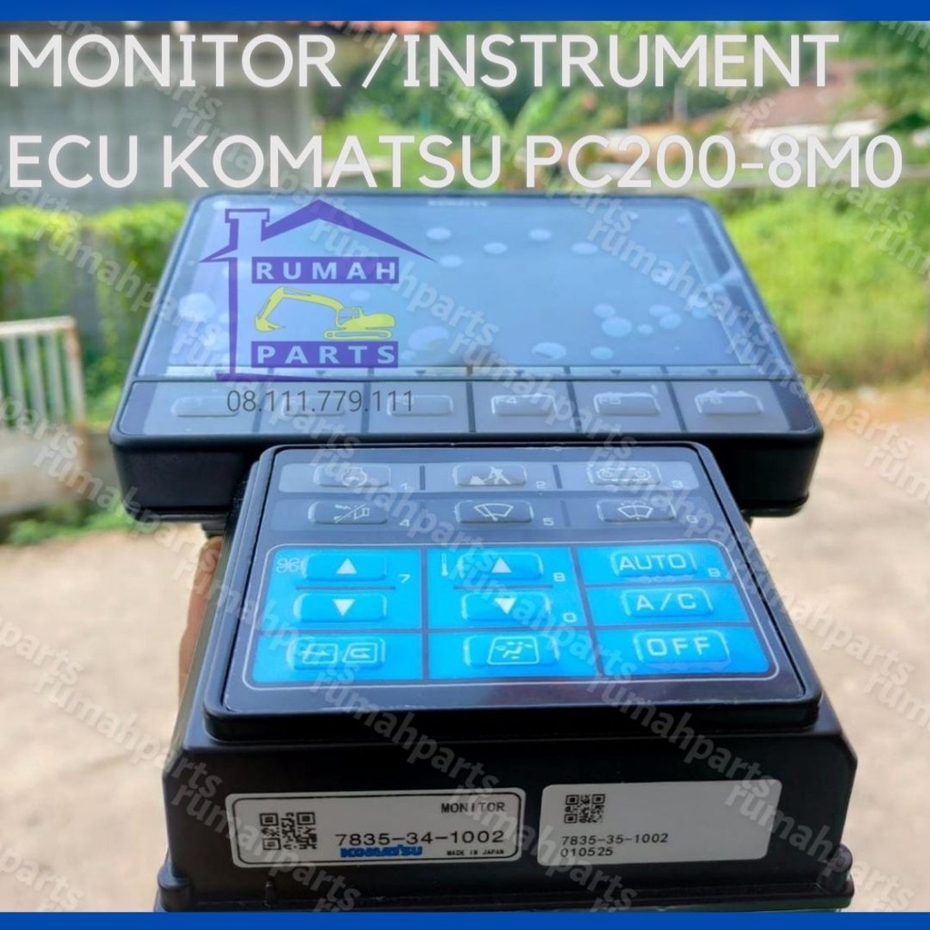 Monitor / Instrument Ecu Komatsu PC200-8