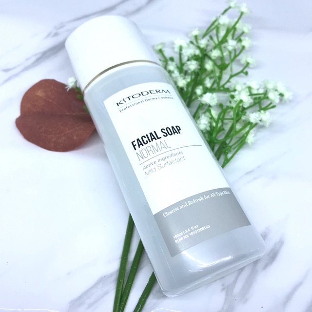 Kitoderm Facial Soap Normal - Sabun Normal