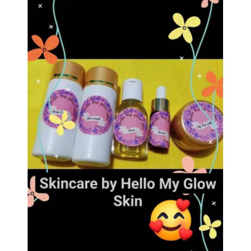 PAKET GLOWING /SKINCARE BYHELLOMYGLOW