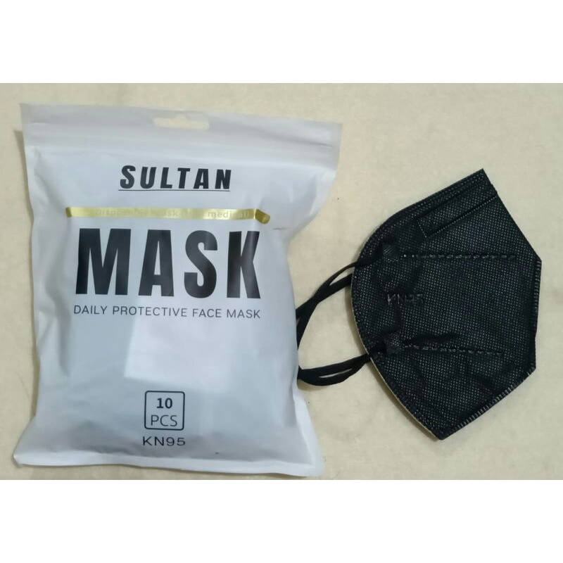 KN 95 hitam isi 10 pcs