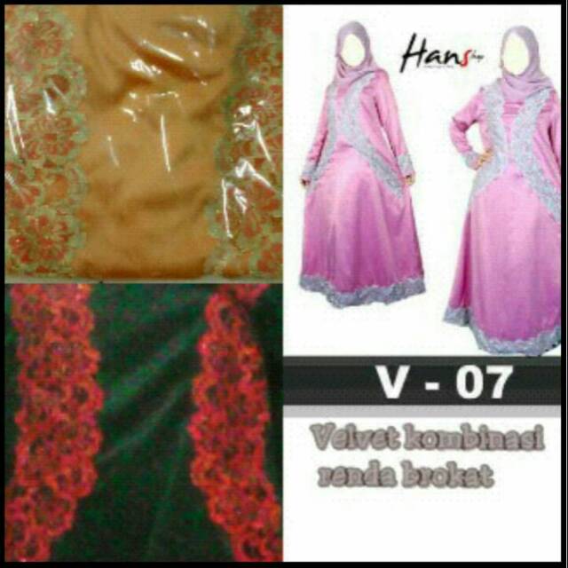 abaya brokad