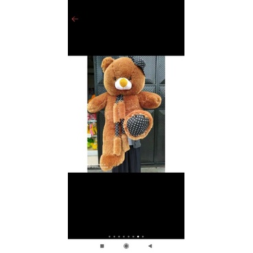 Boneka Teddy bear ukuran 90cm