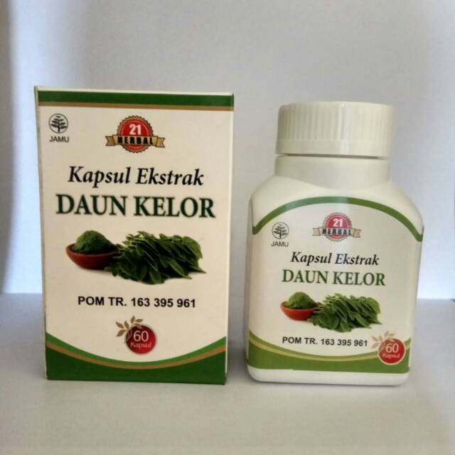 Kapsul ekstrak daun Kelor