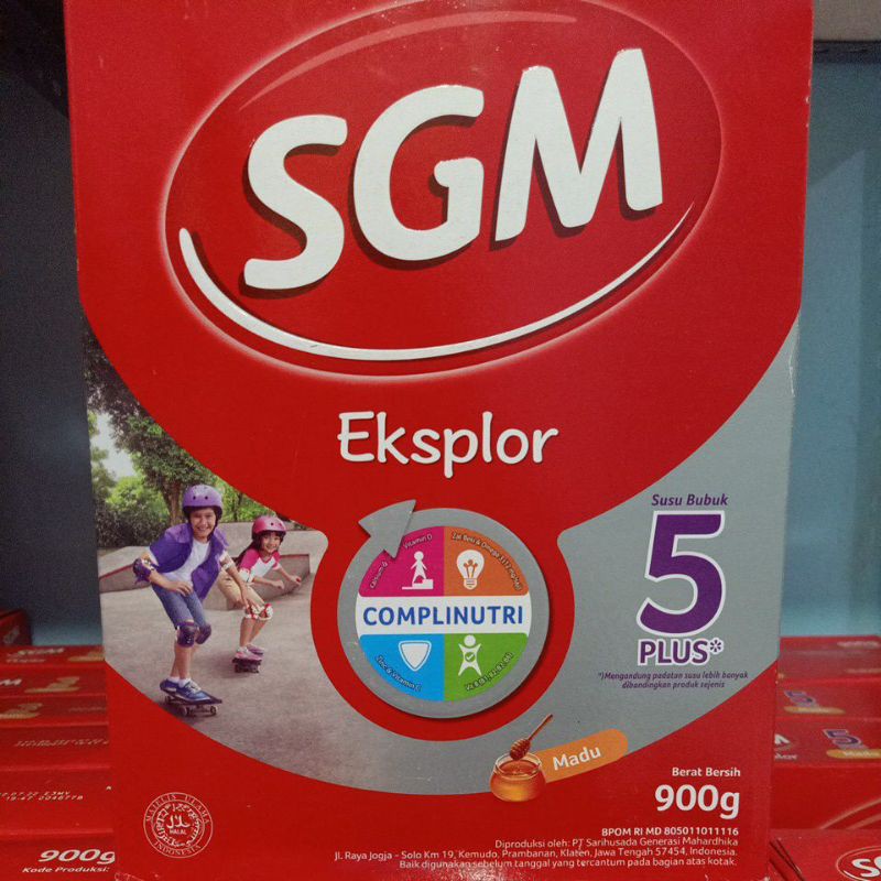 SGM Eksplor 5+ 900gr madu