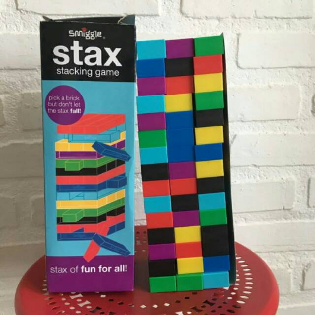 STAX stacking game.