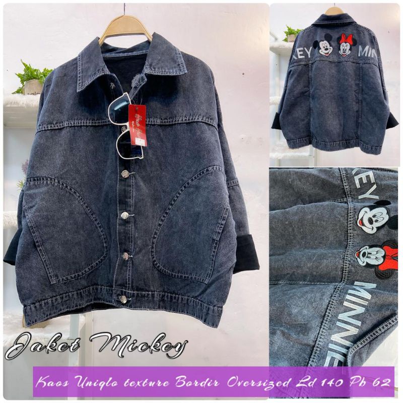 jaket jeans bordir