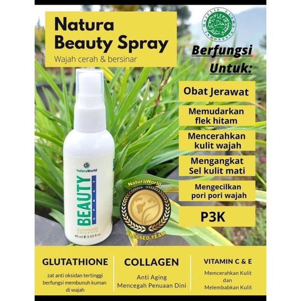 Natura beauty spray