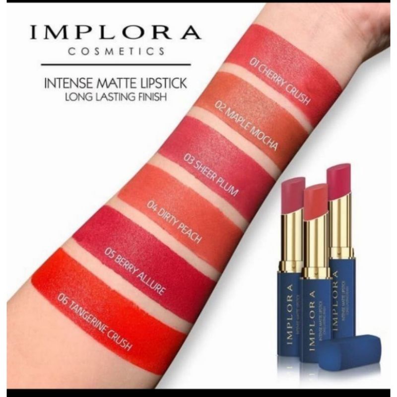 Intense Matte Lipstick Implora