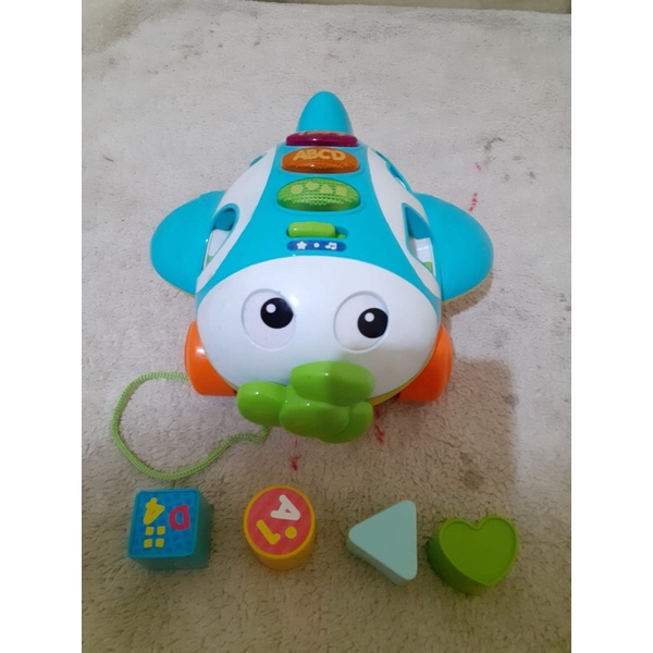 Winfun sort n learn Pull Along plane