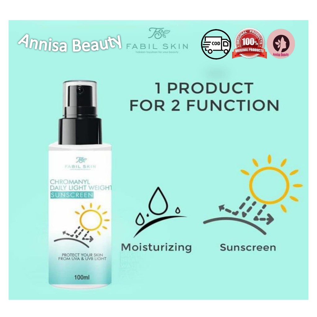 Fabil Chromanyl Daily Light Weight Sunscreen [SUNBLOCK]