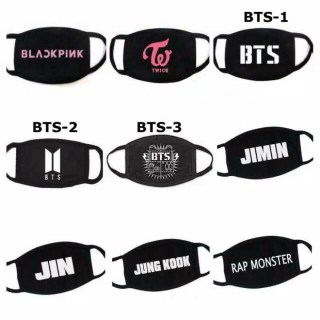 Masker Mulut Kpop
