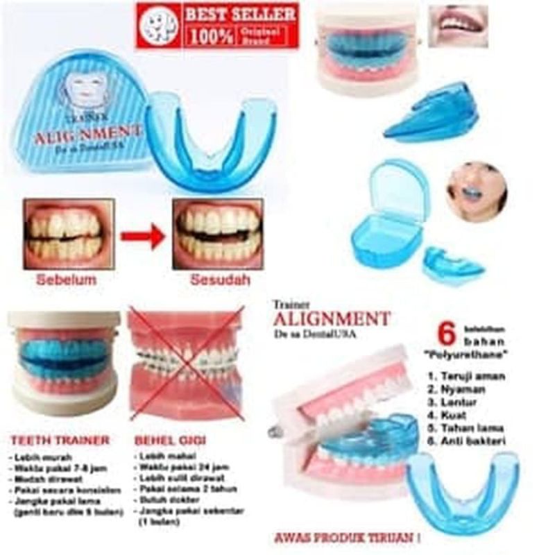 ALAT PERAPI GIGI TONGGOS TEETH TRAINER