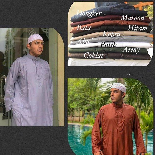 jubah gamis model haromain
