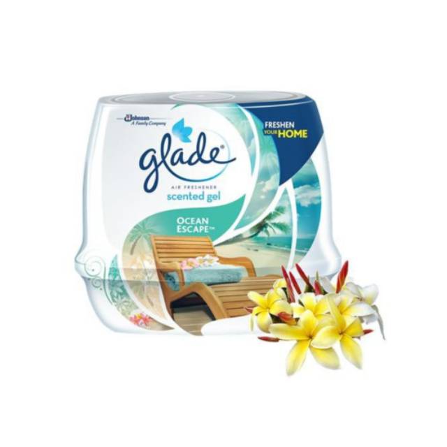 GLADE SCENTED GEL 180GRAM