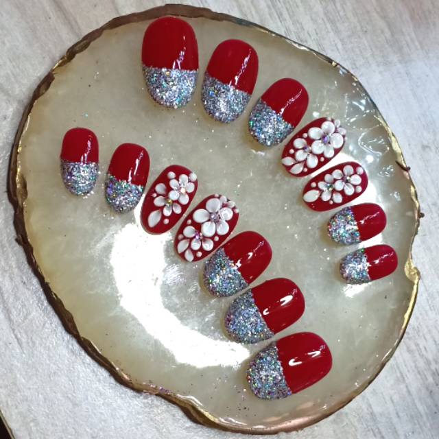 Fake nail handmade