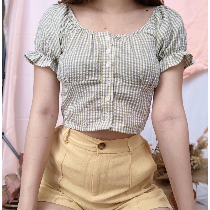 sohee top in green