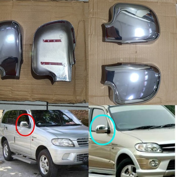 cover spion taruna chrome