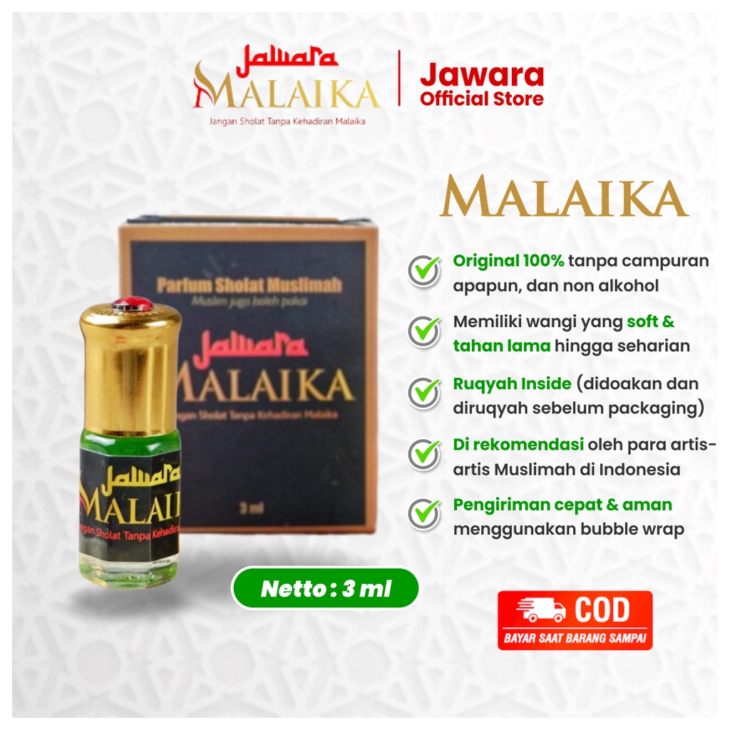 [COD] JAWARA MALAIKA 3 ML ORIGINAL