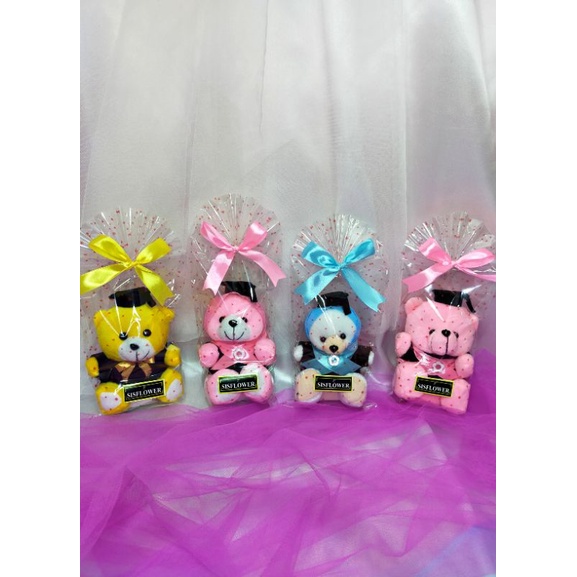 Boneka wisuda simple