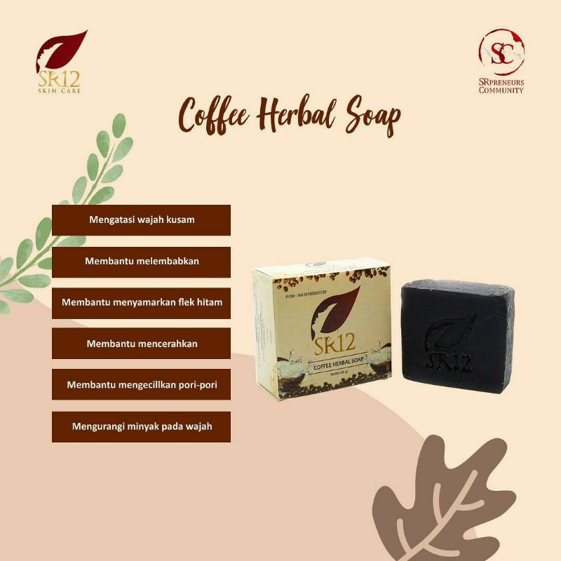 COFFEE SOAP BAR SR12