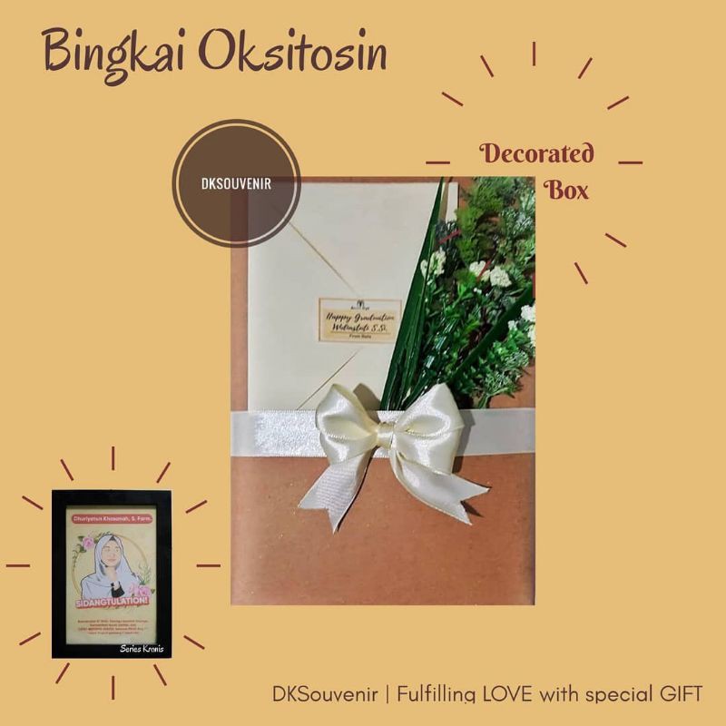 Sketsa Wajah Ilustrasi Decorated Box