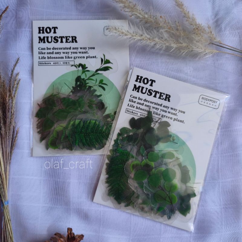 Sticker Monstera Daun