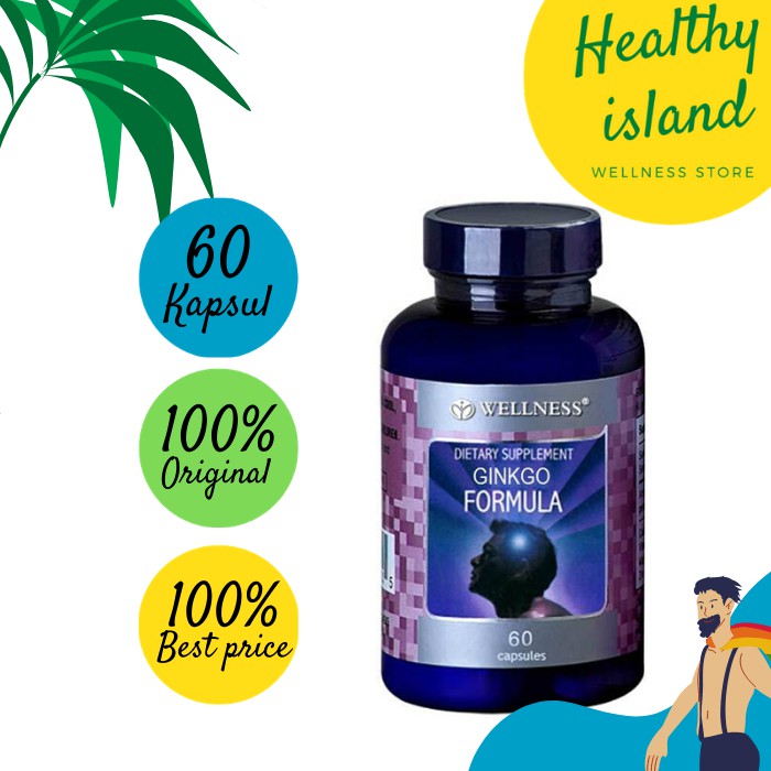 Wellness Ginkgo Formula - 60 Kapsul