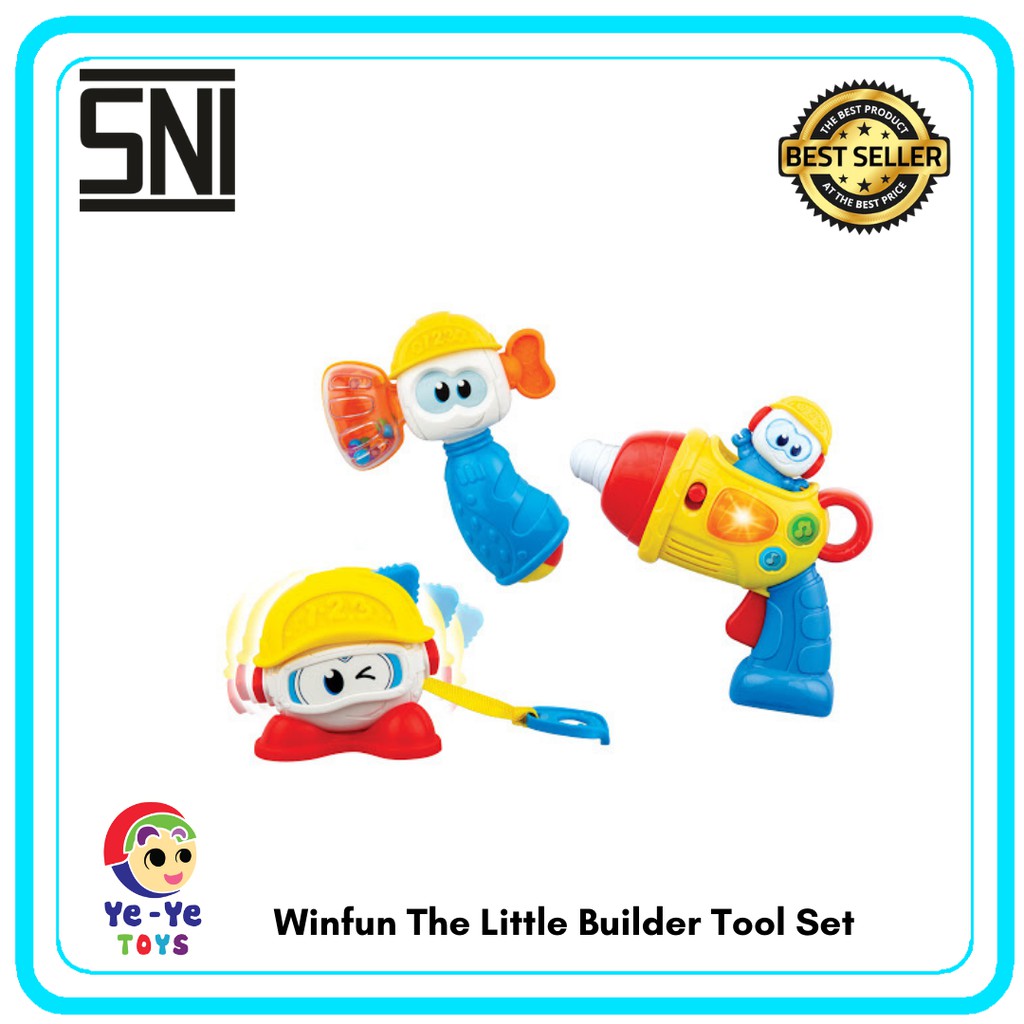 Mainan Anak Winfun The Little Builder Tool Set