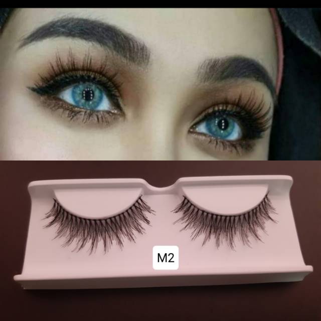 Bulumata natural kode M2/6 pasang+tutup bulumata