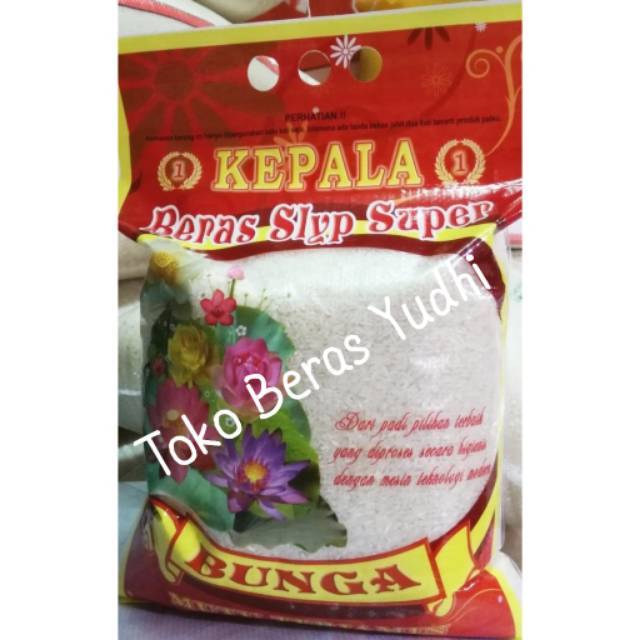 Beras Slyp Super Cap Bunga 5kg