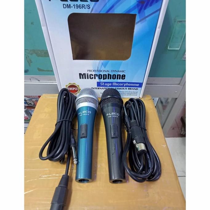 MIC FLECO DM 196R/S PROFESIONAL DYNAMIC MICROPHONE
