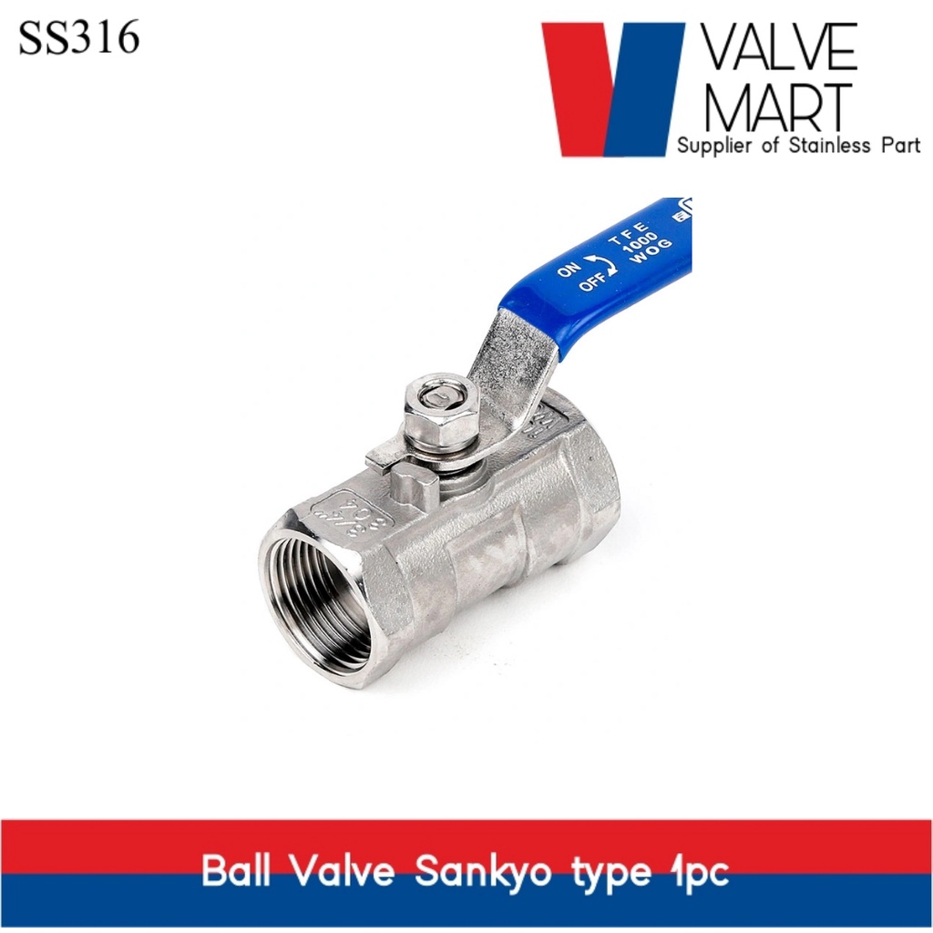 3" INCH BALL VALVE SANKYO MODEL 1PC