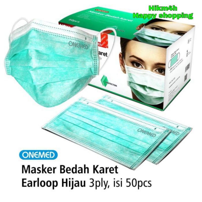 Masker 3ply onemed