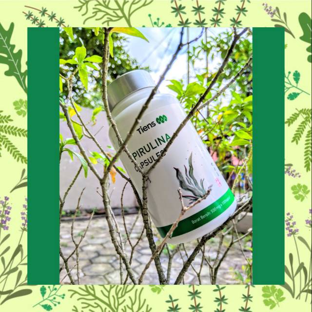 Masker spirulina tiens 1 botol