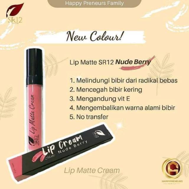 LIPCREAM SR12 NUDE BERRY