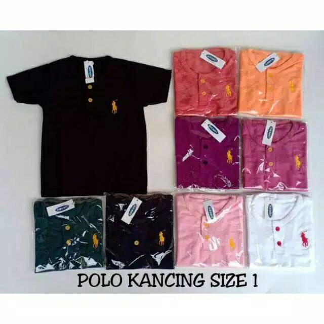KAOS POLO KANCING ANAK 1-4TH