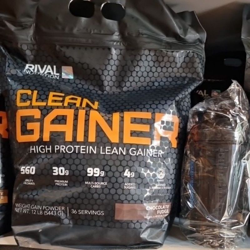 RIVAL CLEAN GAINER 12 lb + free shaker