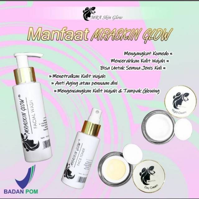 FACE TONER MRA SKIN GLOW