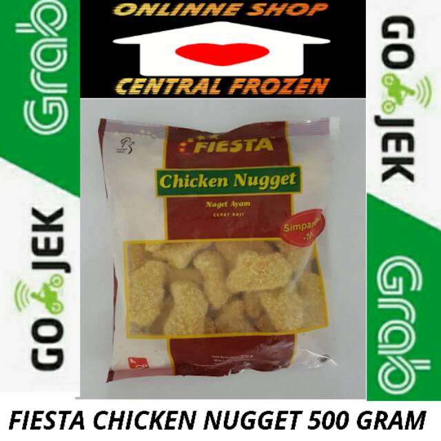 FIESTA CHICKEN NUGGET 500 GRAM