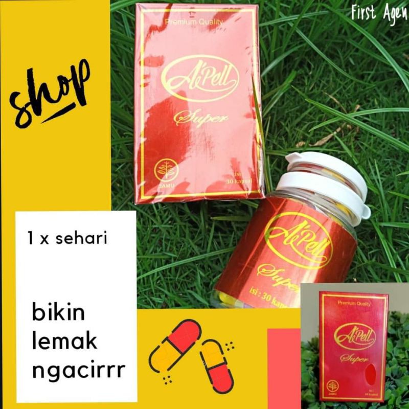 kapsul herbal apel super isi 30
