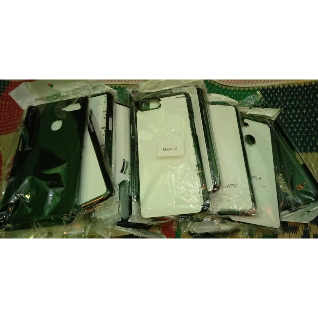 Hardcase Hitam 2d Oppo A15