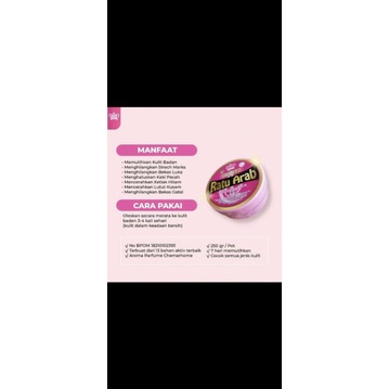 lotion bibit ratu arab