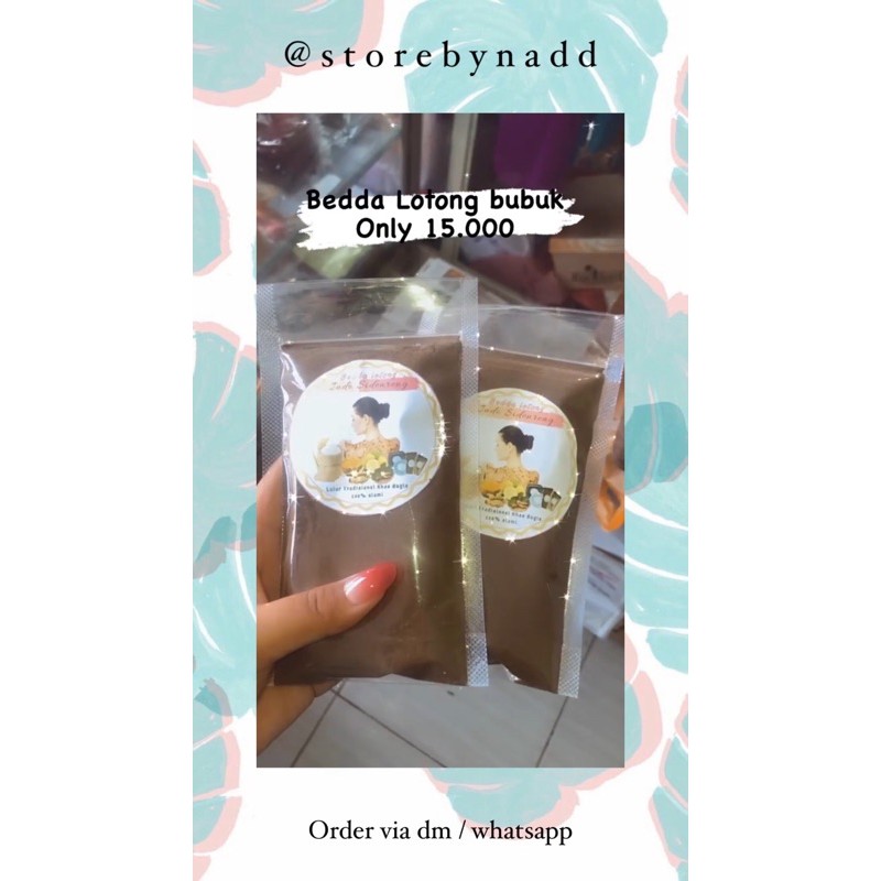 Bedda lotong bubuk 150gram