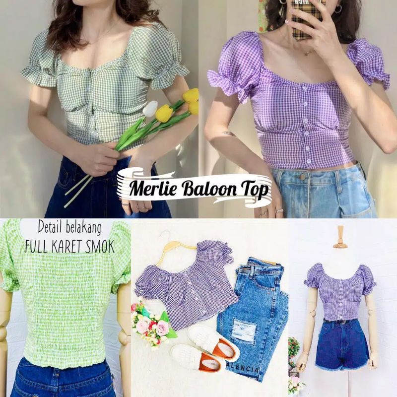 MERLIE TOP(PRE ORDER)