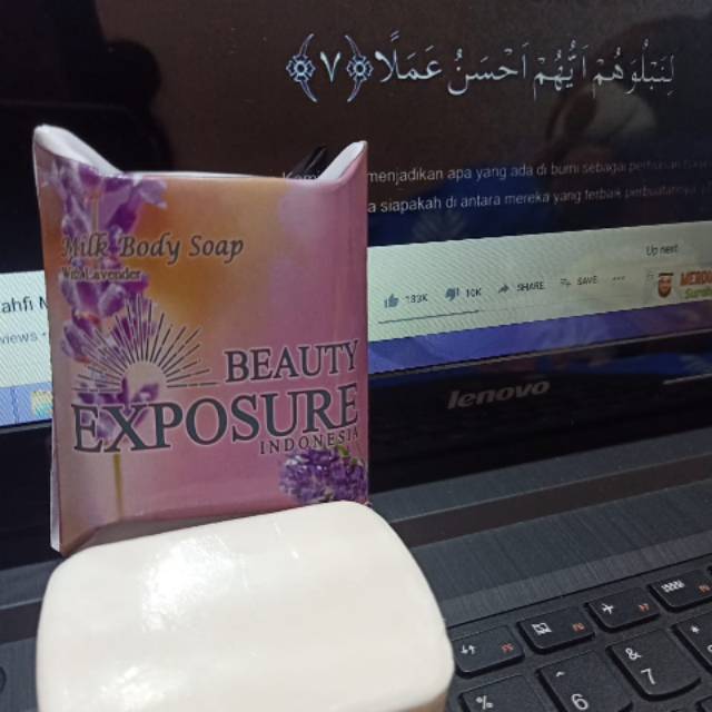 Milk body soap