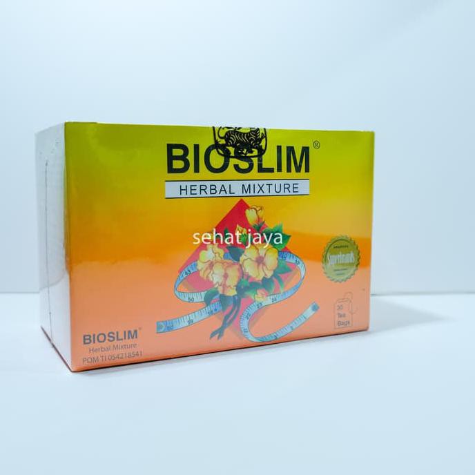 Bioslim teh pelangsing herbal