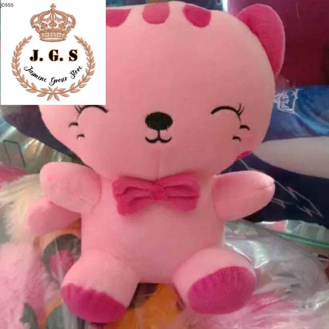 Boneka kucing cantik size:L