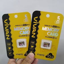 MSD VIVAN 16 GB CLASS 10 ORIGINAL MICRO SD